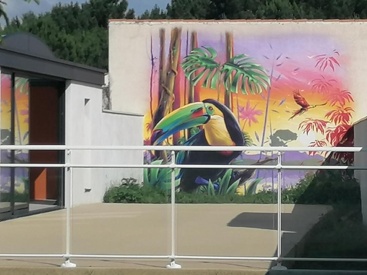 La Corvette Maison Avec Piscine/Parking/Wifi/Plages 5Kms Les Mathes Luaran gambar