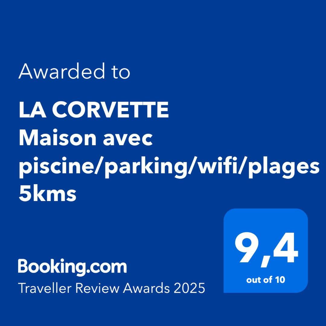 La Corvette Maison Avec Piscine/Parking/Wifi/Plages 5Kms Les Mathes Luaran gambar